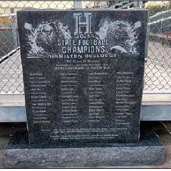 State title a century in the making set in stone