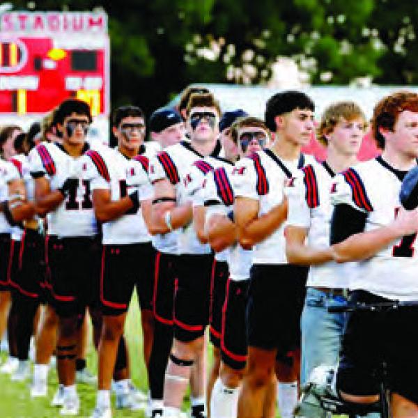 RED, WHITE AND BLACK: Hands