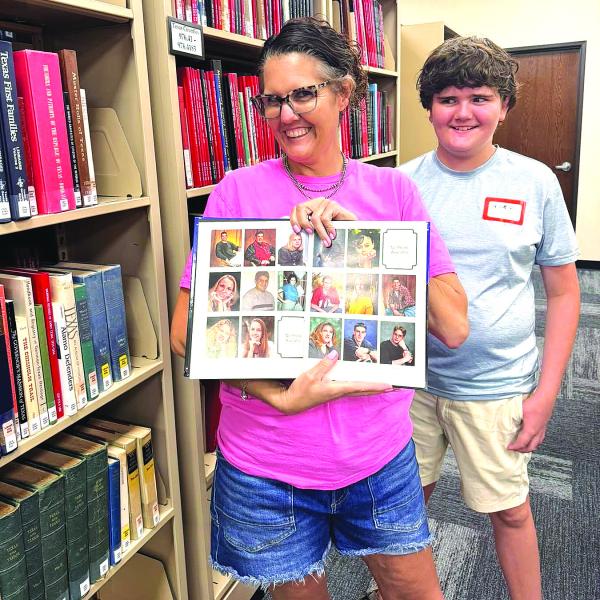 SUMMER ACES: Hamilton Public Library hosted students from Evant ISD at their Summer Ace program on June 12. The kids toured the library, explored their new LEGO robotics kits provided by TNMP, read books, built with Jelly Blox, and learned about the library’s dinosaur of the week, the Stegosaurus. Courtesy photos