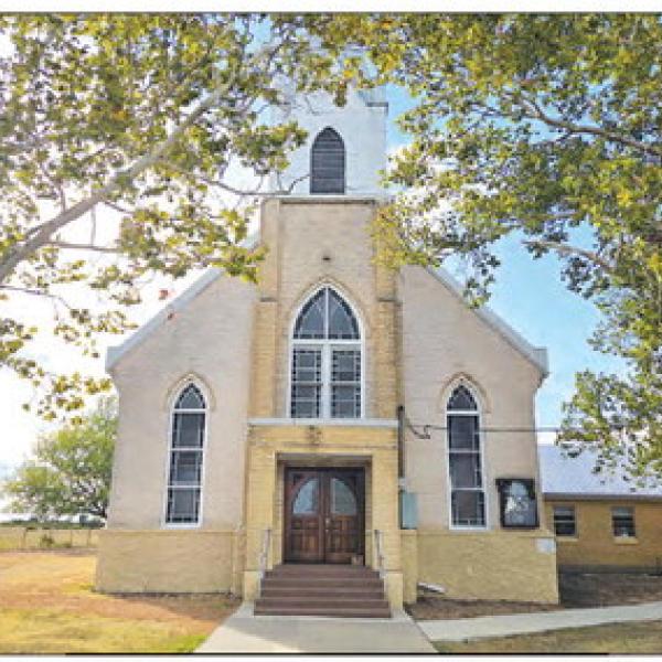 St. Paul’s Lutheran Church as it sits today. The church in Aleman turns 140 this year. The anniversary will be celebrated on Sunday, Sept. 27. Photos by Kim Tyson