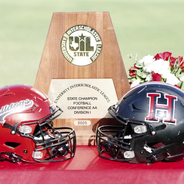 CHAMPIONSHIP BLING: The 2025 Class 2A Division 1 State Champion Hamilton Bulldogs were presented championship rings during a special ceremony held at Kooken Field on Thursday of last week. Photos by Tracy Cox