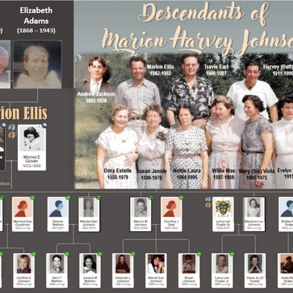 FAMILY TREE: The 75th annual Johnson family reunion will take place at the Hamilton Community Center, July 25-26.