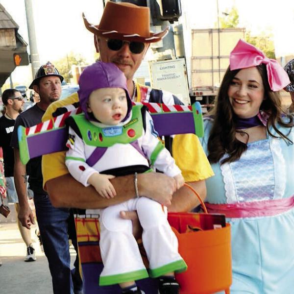 Trick-or-treaters of all ages attend the annual Halloween on the Square event Courtesy Photo
