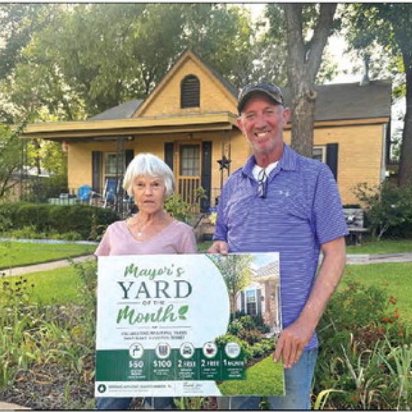 MAYOR’S YARD OF THE MONTH