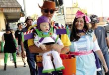 Trick-or-treaters of all ages attend the annual Halloween on the Square event Courtesy Photo