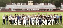 In keeping with a tradition started in 2023 by the then Hamilton High School Class of 2024, Hamilton’s incoming senior Class of 2027 gathered at sunrise last Friday morning at Kooken Field for a time of fellowship and prayer over the upcoming school year. Following a blessing by St. John Lutheran Church Pastor Aaron Kalbas, the HHS seniors spread blankets across the field and enjoyed a picnic-style breakfast prepared and served by their parents. Photo by Grant Lengefeld