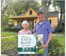 MAYOR’S YARD OF THE MONTH
