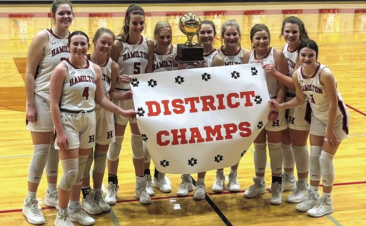 Lady Dogs clinch district title