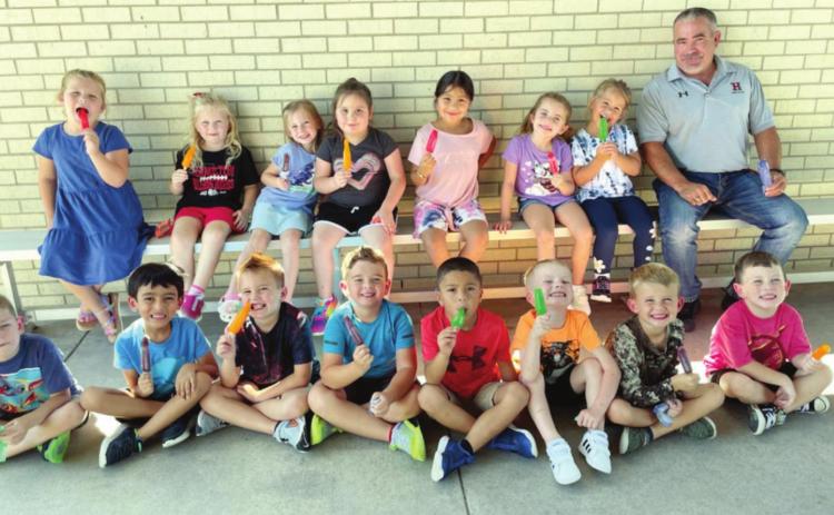 Popsicles with the Principal