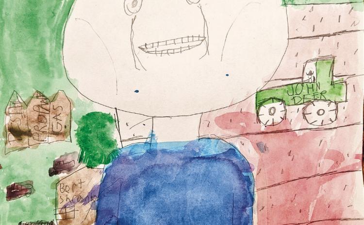 Bulldog Artist of the Week -Beau Patek 4th Grade