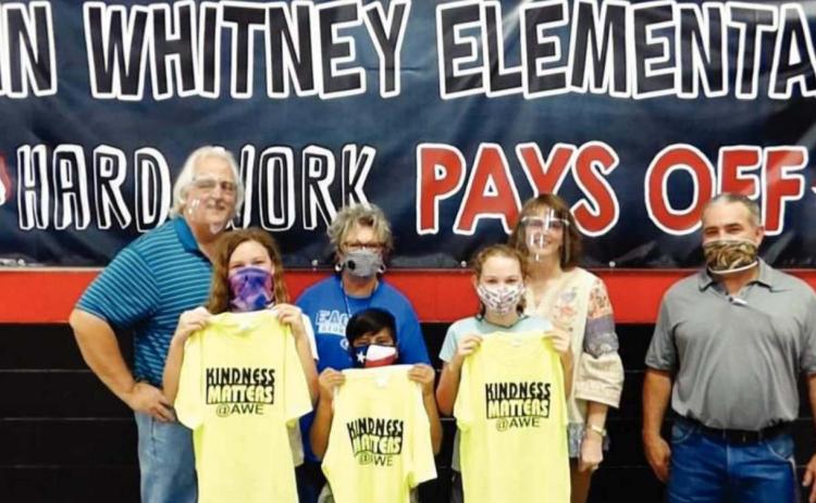 ANN WHITNEY ELEMENTARY CITIZENS OF THE FIRST SIX WEEKS
