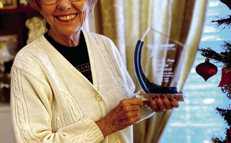 Auxiliary team honors Pate