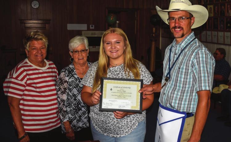 Hamilton Masonic Lodge Rock House #417 Cans for Kids Scholarship Recipients