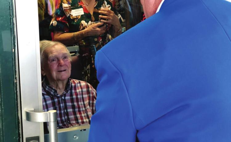 Lions honor Schrank