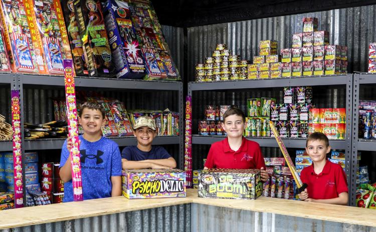 Largest fireworks stand opens in time for July 4