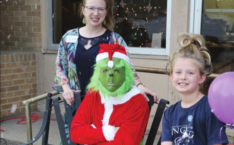 Even the Grinch shops local
