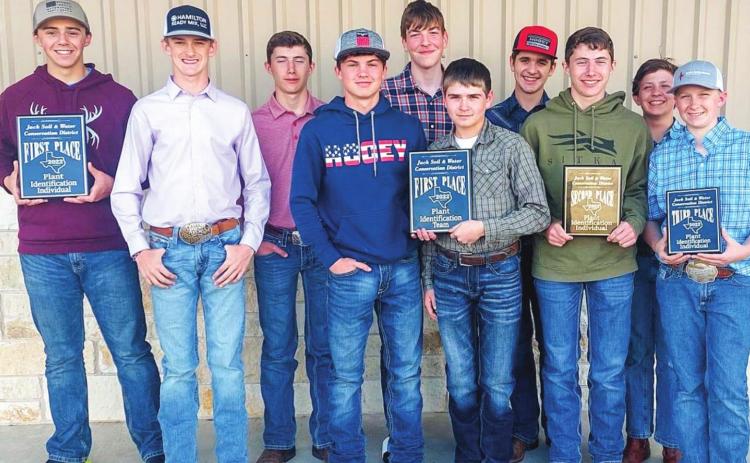 FIRST PLACE- Hamilton’s Plant ID team