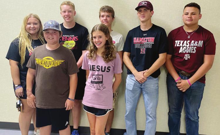 NEW 4-H OFFICERS