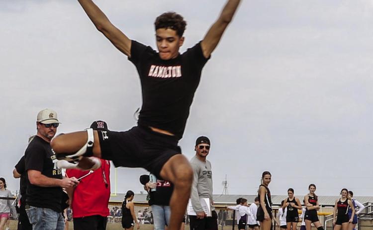TAKING FLIGHT: Eighth-grade Bulldog Madden