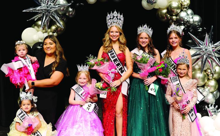 2025 Hamilton County Dove Festival Queen and her Court