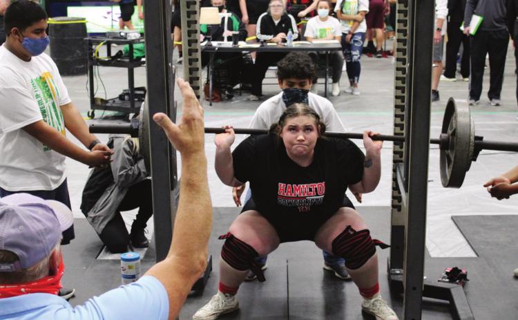 POWERlifters: Bulldogs compete at Dublin
