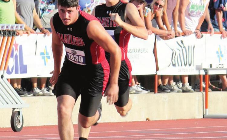 HANDOFF- Hamilton’s 4x200-meter relay