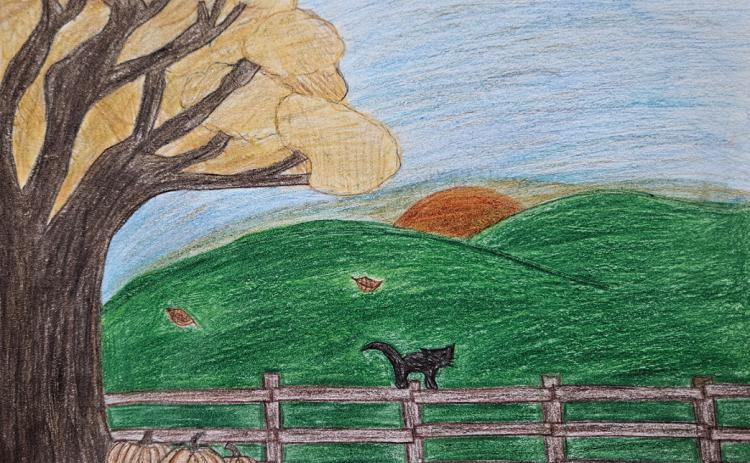 Bulldog Artist of the Week - Leah Diaz 9th Grade