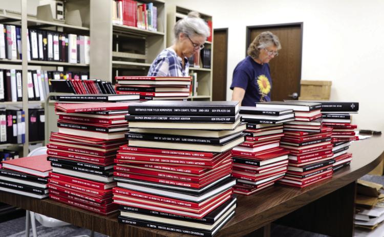 HPL gets first batch of genealogy books