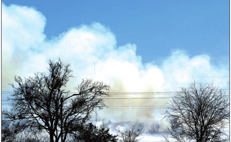 GRASS FIRE: Hamilton Volunteer Fire Department 