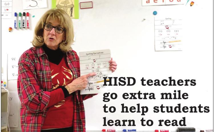 HISD teachers go extra mile to help students learn to read
