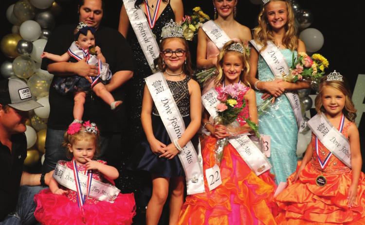 Hamilton County Dove Festival Pageant Winners 2021