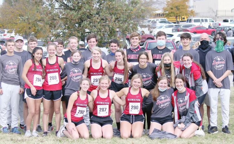 XC Dogs sniff trail to state