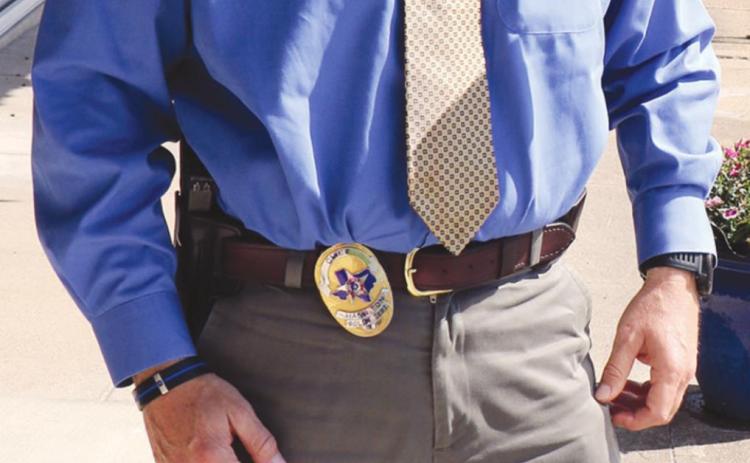 At home: Chief enjoys small town life