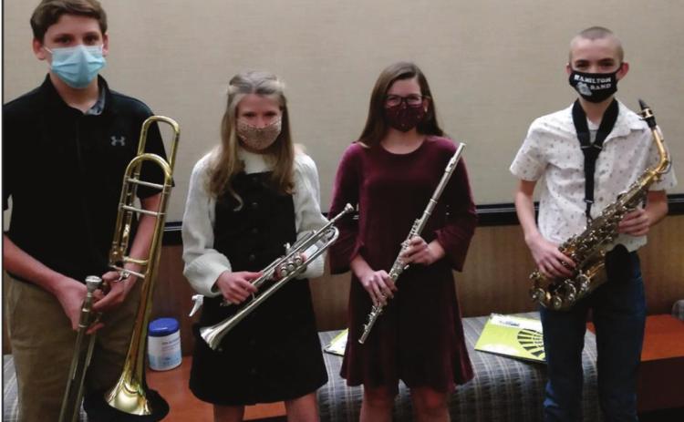 Band students ge Region 7 honors