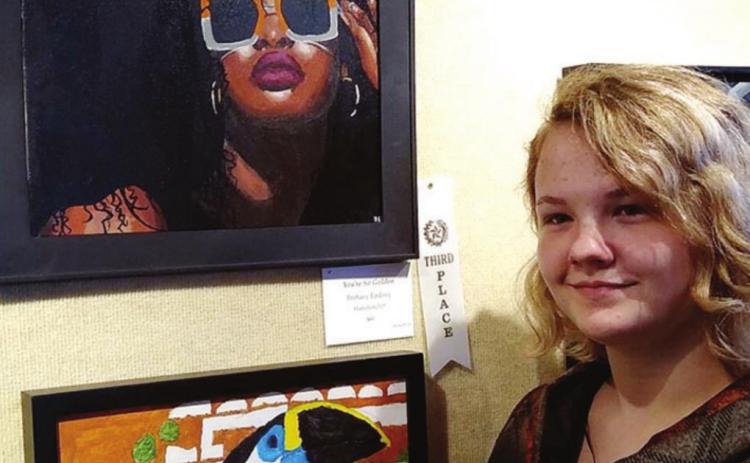 HHS artists place in Bosque show