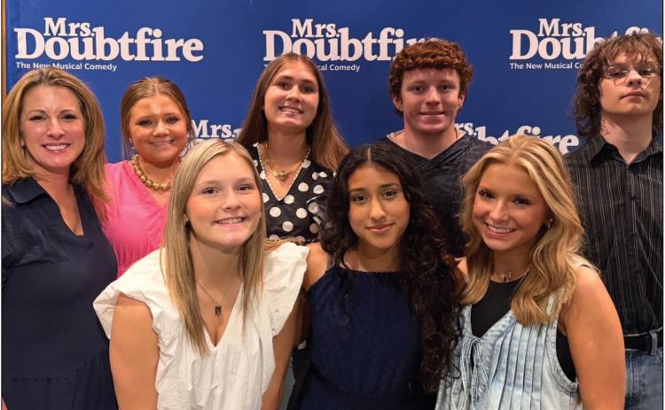 Front row: Addyson Clowdus, Milagros Moneada, Emery McElroy Back row: Melissa Craig, Masyn Raibourn, Piper Hansen, Kellan Craig, Kasen Fry Courtesy Photo