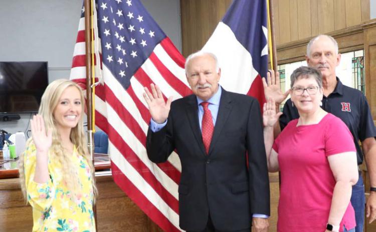 SWEARING IN