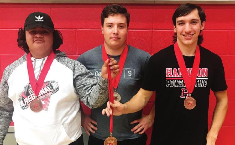 Powerlifters 7th in region