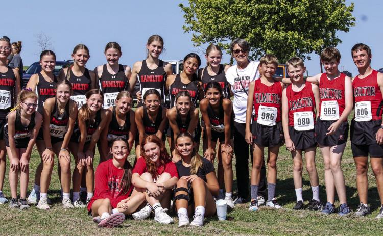 HJH crosses XC finish line