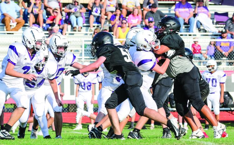 Sub-varsity Dogs lock horns with Early