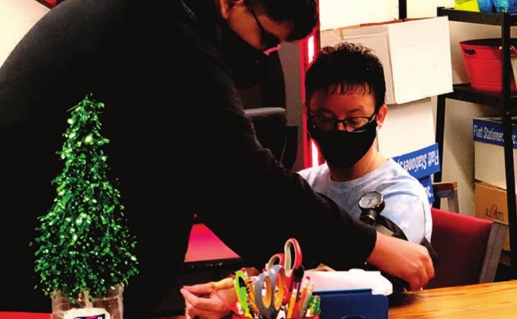 CNA student Carlos Ruiz